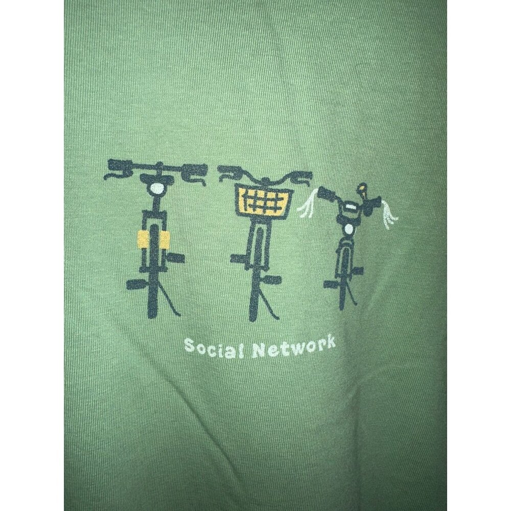 NWT Life is Good Womens Long Sleeve T "Social Networking" Size XXL